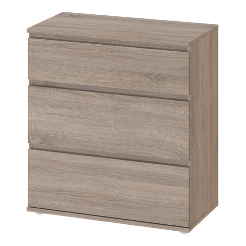 17 Stories Gosselin 3 Drawer Chest of Drawers & Reviews Wayfair.co.uk